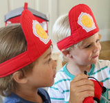 Reversible Firefighter Helmet/Policehat – Wendbarer Feuerwehrhelm/Polizeimütze