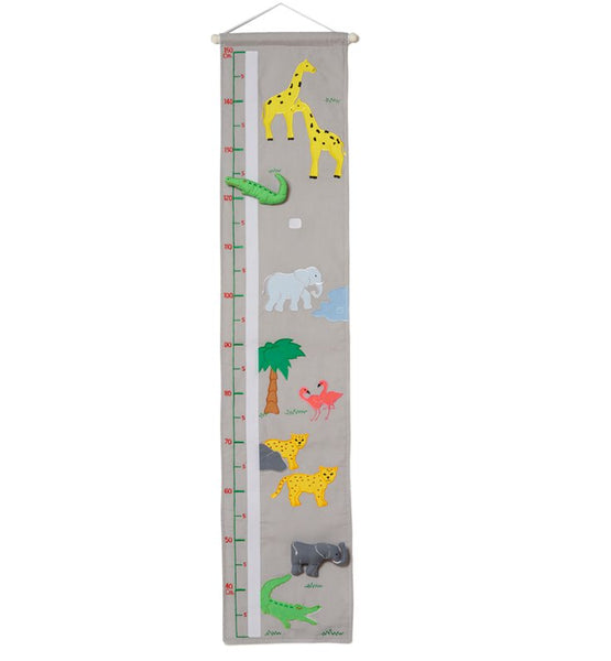 Wild Animal Height Chart – Wilde Tiere Messlatte